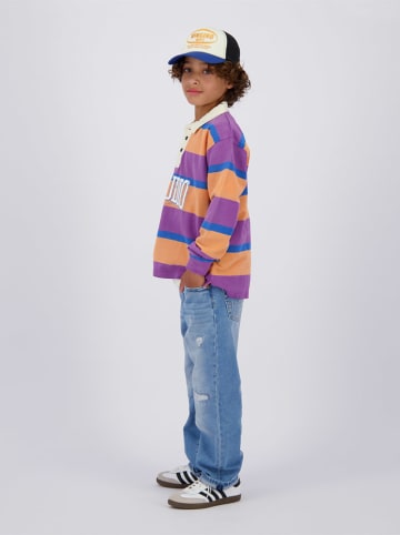 Vingino Poloshirt in Orange/ Lila/ Blau