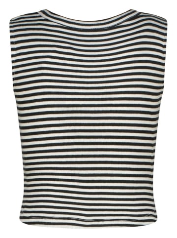 Vingino Top in Schwarz/ Weiß