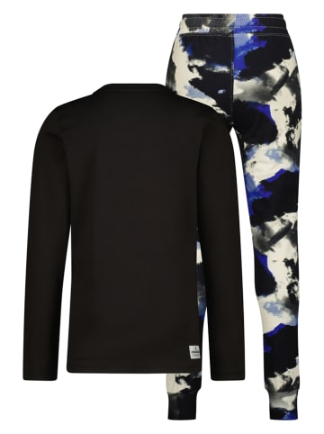 Vingino Piżama "Wircon" w kolorze czarno-niebieskim