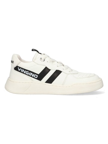 Vingino Sneakersy w kolorze biało-czarnym