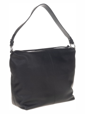 Liebeskind Berlin Schultertasche "Aissa Heavy Pebble" in Schwarz - (B)28,5 x (H)28 x (T)14 cm