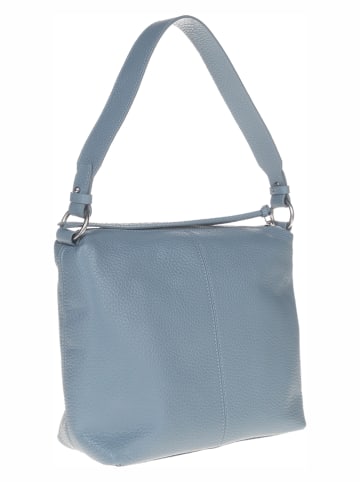 Liebeskind Berlin Schultertasche "Aissa Heavy Pebble" in Blau - (B)28,5 x (H)28 x (T)14 cm