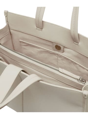 Liebeskind Berlin Leder-Henkeltasche in Beige - (B)39 x (H)37 x (T)14 cm
