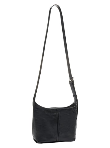 Liebeskind Berlin Leder-Umhängetasche in Schwarz - (B)20 x (H)19 x (T)10 cm