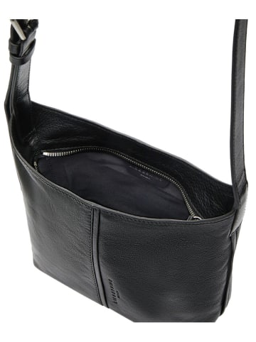 Liebeskind Berlin Leder-Umhängetasche in Schwarz - (B)20 x (H)19 x (T)10 cm