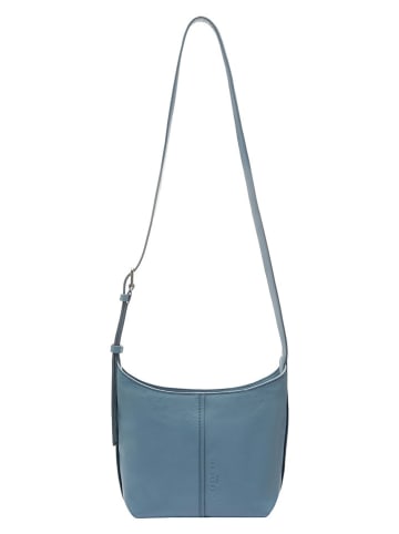 Liebeskind Berlin Leder-Umhängetasche in Hellblau - (B)20 x (H)19 x (T)10 cm