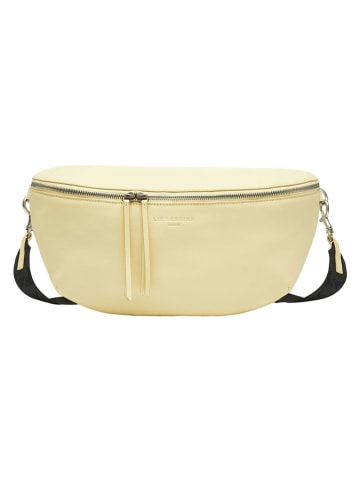 Liebeskind Berlin Skórzana saszetka w kolorze żółtym - 40 x 27 x 11 cm