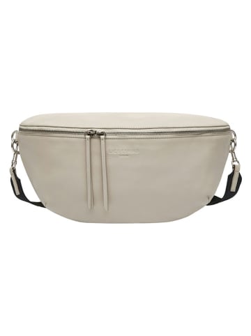 Liebeskind Berlin Skórzana saszetka w kolorze beżowym - 40 x 27 x 11 cm