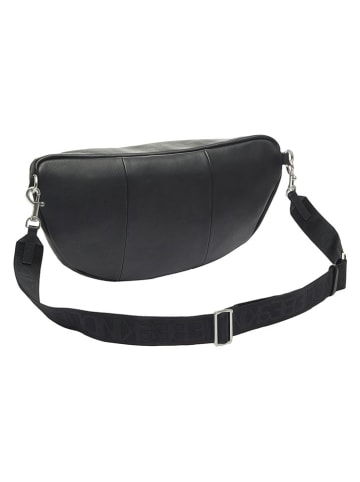 Liebeskind Berlin Skórzana saszetka w kolorze czarnym - 40 x 27 x 11 cm