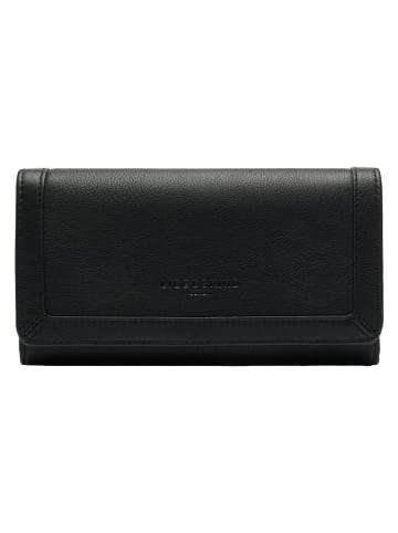 Liebeskind Berlin Leder-Geldbörse in Schwarz - (B)23 x (H)13 x (T)5 cm