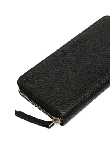 Liebeskind Berlin Skórzany portfel w kolorze czarnym - 23 x 12 x 4 cm