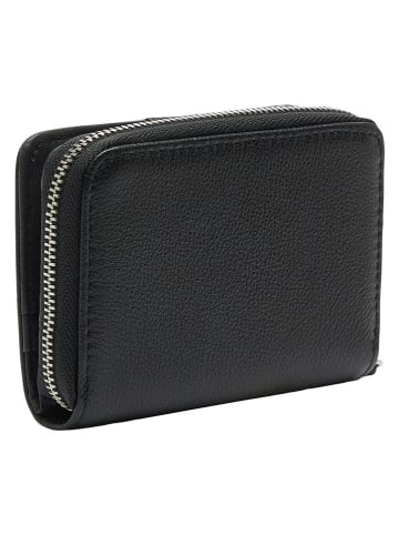 Liebeskind Berlin Leder-Geldbörse in Schwarz - (B)12 x (H)15 x (T)6 cm