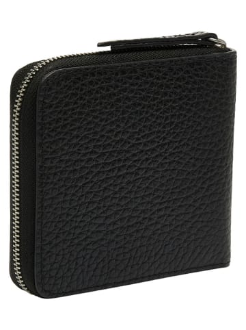 Liebeskind Berlin Skórzany portfel w kolorze czarnym - 16 x 14 x 4 cm