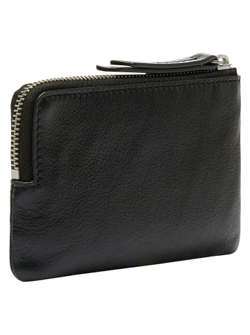 Liebeskind Berlin Skórzany portfel w kolorze czarnym - 13 x 8 cm