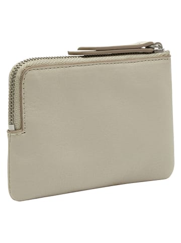 Liebeskind Berlin Leren portemonnee beige - (B)13 x (H)8 cm