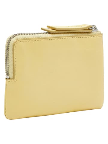 Liebeskind Berlin Leren portemonnee geel - (B)13 x (H)8 cm