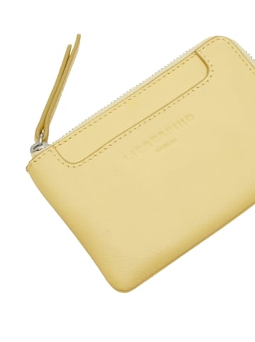 Liebeskind Berlin Leren portemonnee geel - (B)13 x (H)8 cm