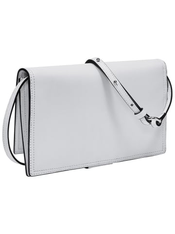 Liebeskind Berlin Skórzana torebka "Crossbody S" w kolorze białym - 24 x 15 x 5 cm