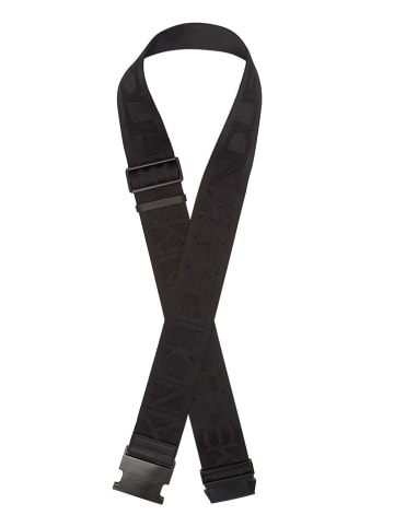 Liebeskind Berlin Pasek w kolorze czarnym do walizki - 170 x 6 cm