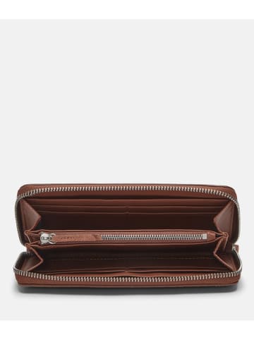 Liebeskind Berlin Leren portemonnee lichtbruin - (B)19 x (H)9 x (D)2 cm