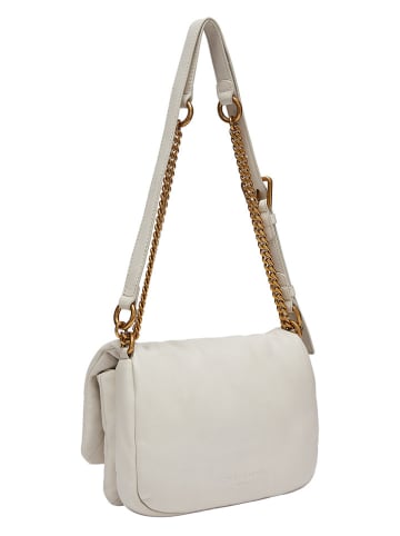 Liebeskind Berlin Leren schoudertas wit - (B)21 x (H)14 x (D)6 cm