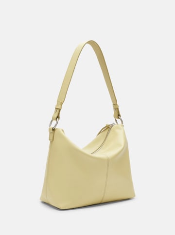 Liebeskind Berlin Leder-Schultertasche "Aissa" in Gelb - (B)25 x (H)25,5 x (T)12 cm
