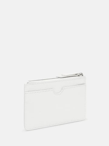 Liebeskind Berlin Leder-Geldbörse "Star XS" in Weiß - (B)13,5 x (H)8,5 x (T)0,5 cm