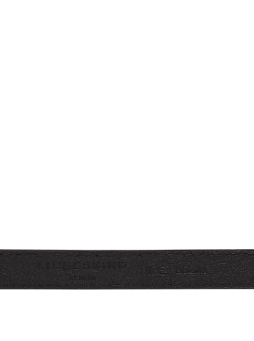Liebeskind Berlin Skórzany pasek w kolorze czarnym - dł. 85 cm
