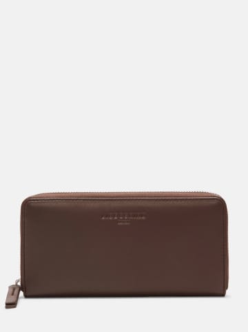 Liebeskind Berlin Leder-Geldbörse in Braun - (B)19 x (H)9,5 x (T)2 cm