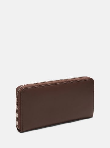 Liebeskind Berlin Leren portemonnee bruin - (B)19 x (H)9,5 x (D)2 cm
