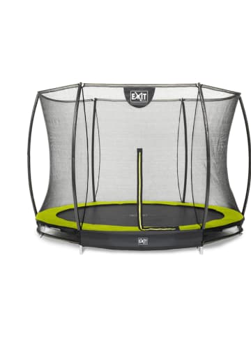 EXIT Trampolin "Silhouette Ground" in Grün - Ø 244 cm - ab 3 Jahren