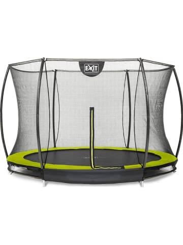 EXIT Trampoline "Silhouette Ground" groen - Ø 305 cm - vanaf 3 jaar