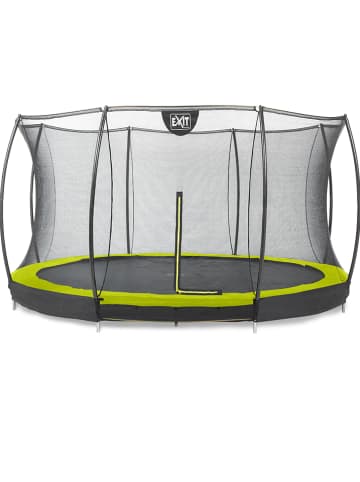 EXIT Trampolin "Silhouette Ground" in Grün - Ø 427 cm - ab 3 Jahren
