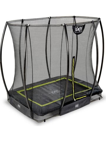 EXIT Trampoline "Silhouette Ground" zwart - (B)153 x (H)214 cm - vanaf 3 jaar