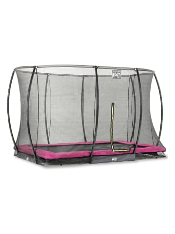 EXIT Trampolin "Silhouette Ground" in Pink - (B)305 x (H)214 cm - ab 3 Jahren