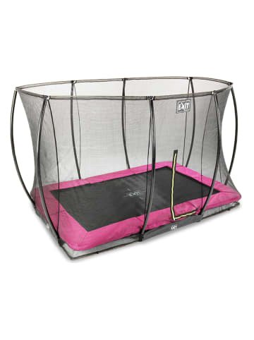 EXIT Trampolin "Silhouette Ground" in Pink - (B)305 x (H)214 cm - ab 3 Jahren