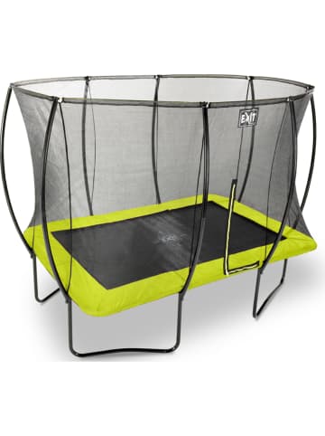 EXIT Trampoline "Silhouette" citroengroen - (B)366 x (H)203 cm - vanaf 3 jaar