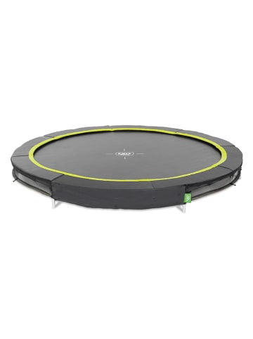 EXIT Grondtrampoline "Silhouette" zwart - Ø 305 cm - vanaf 14 jaar