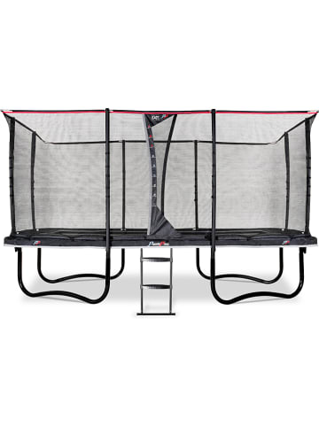 EXIT Trampolin "PeakPro" in Schwarz - (B)482 x (H)290 cm - ab 3 Jahren