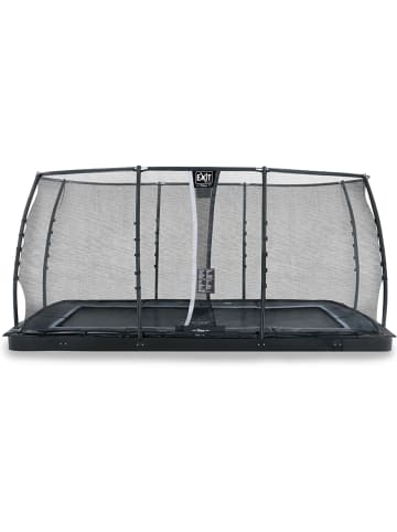 EXIT Trampolin "Dynamic Groundlevel" in Schwarz - (B)458 x (H)275 cm - ab 3 Jahren