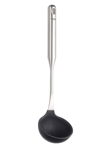 Fissler Edelstahl-Schöpflöffel "Essential" in Schwarz/ Silber