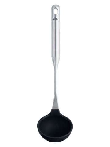Fissler Edelstahl-Schöpflöffel "Essential" in Schwarz/ Silber