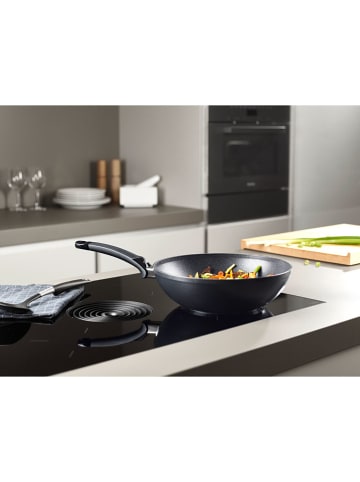 Fissler Wok "Ceratal®" w kolorze czarnym - Ø 30 cm