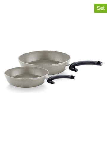 Fissler Patelnie (2 szt.) "Ceratal® Comfort" w kolorze szarym
