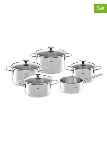 Fissler 9tlg. Edelstahl-Kochgeschirrset "Copenhagen"