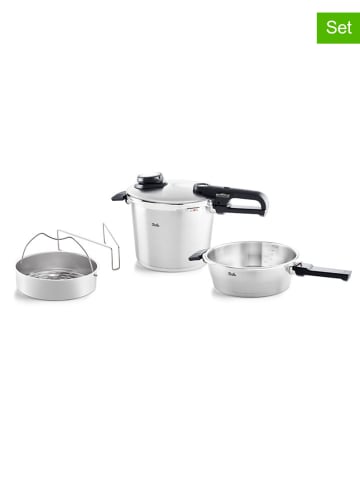 Fissler 4-delige roestvrijstalen pannenset "Vitavit® Premium"
