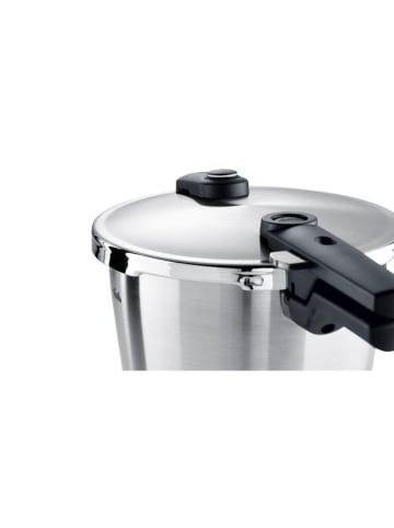 Fissler 3-delige set: roestvrijstalen snelkookpan "Vitaquick® Premium" zilverkleurig