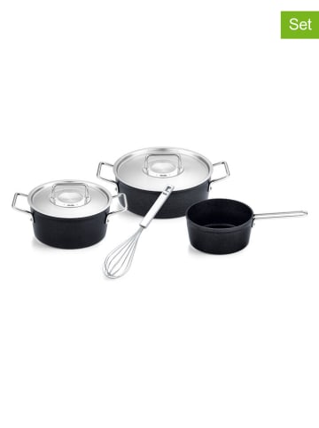 Fissler 6-częściowy zestaw "Adamant®" w kolorze czarnym