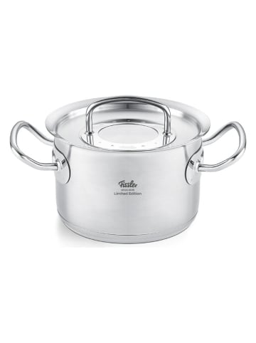 Fissler 9-delige roestvrijstalen pannenset "Profi Collection®" zilverkleurig