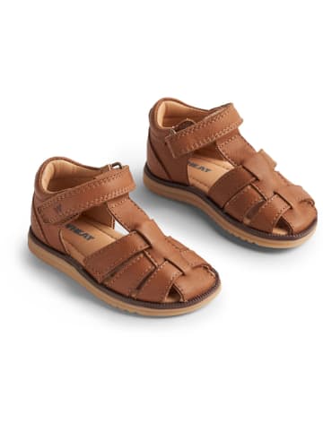 Wheat Leren enkelsandalen "Sky" lichtbruin